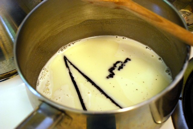 Vanilla in pot